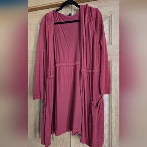 Torrid Hooded Anorak Open Cardigan